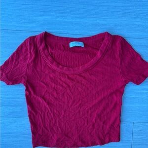 Babaton Women's Rich Pink Short Sleeve Top